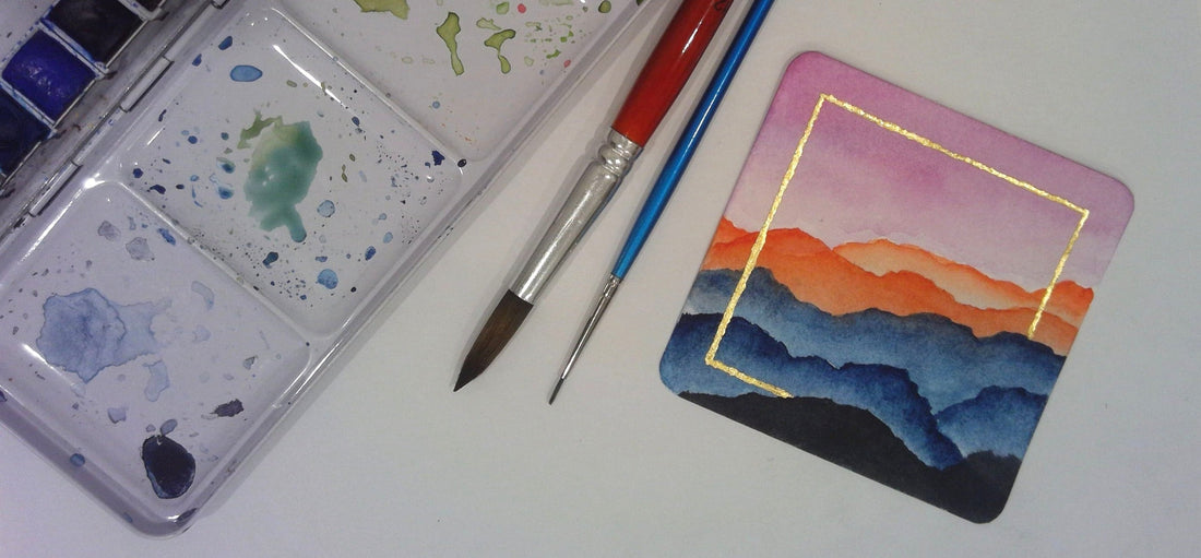 The story behind my August mini artwork