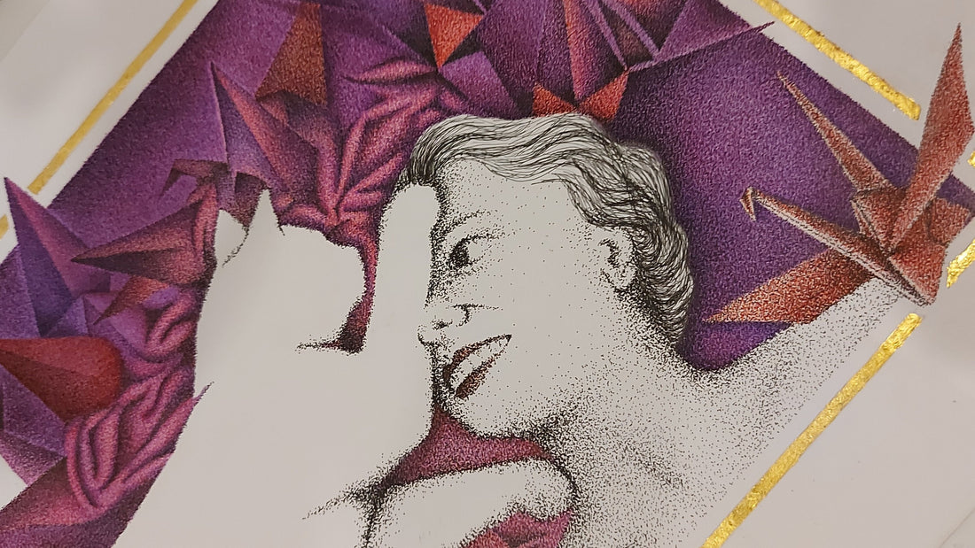 Guardian of Wishes: a story created with ink and gold.