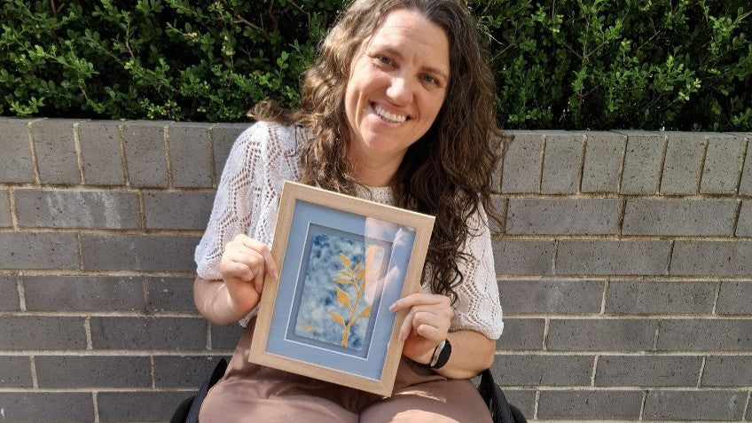 Exploring new mediums to create: Fragment of Sky