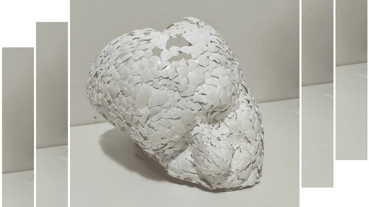 My Eggshell Sculpture for 'Onion Reality'