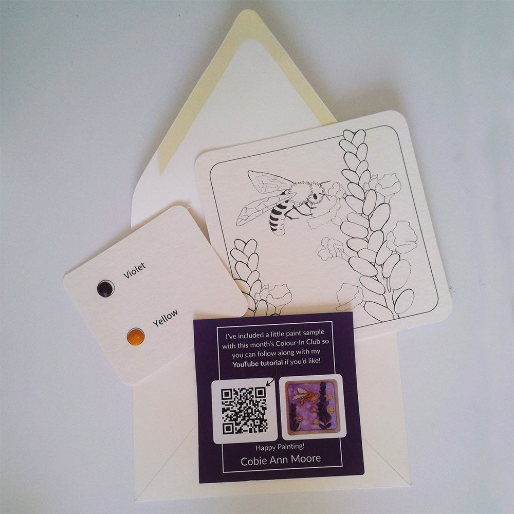 Busy Bee (Colour-In)