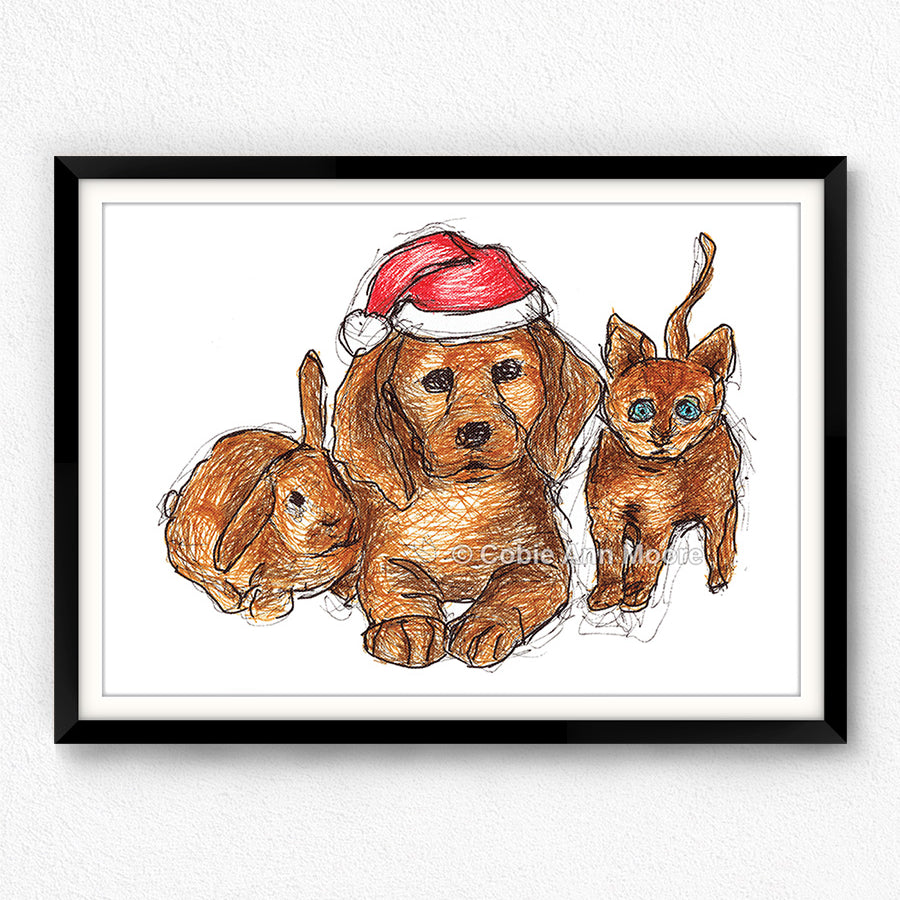 Christmas Baby Animals