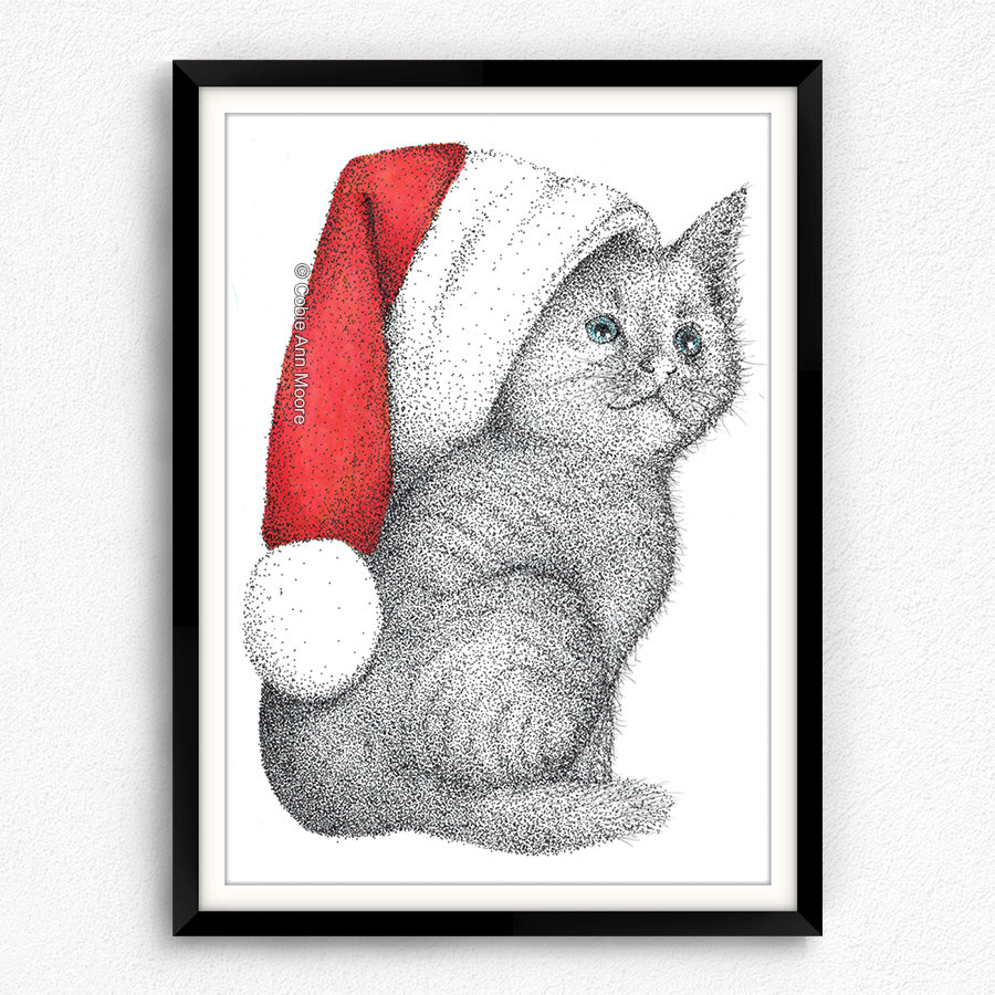 Christmas Kitten