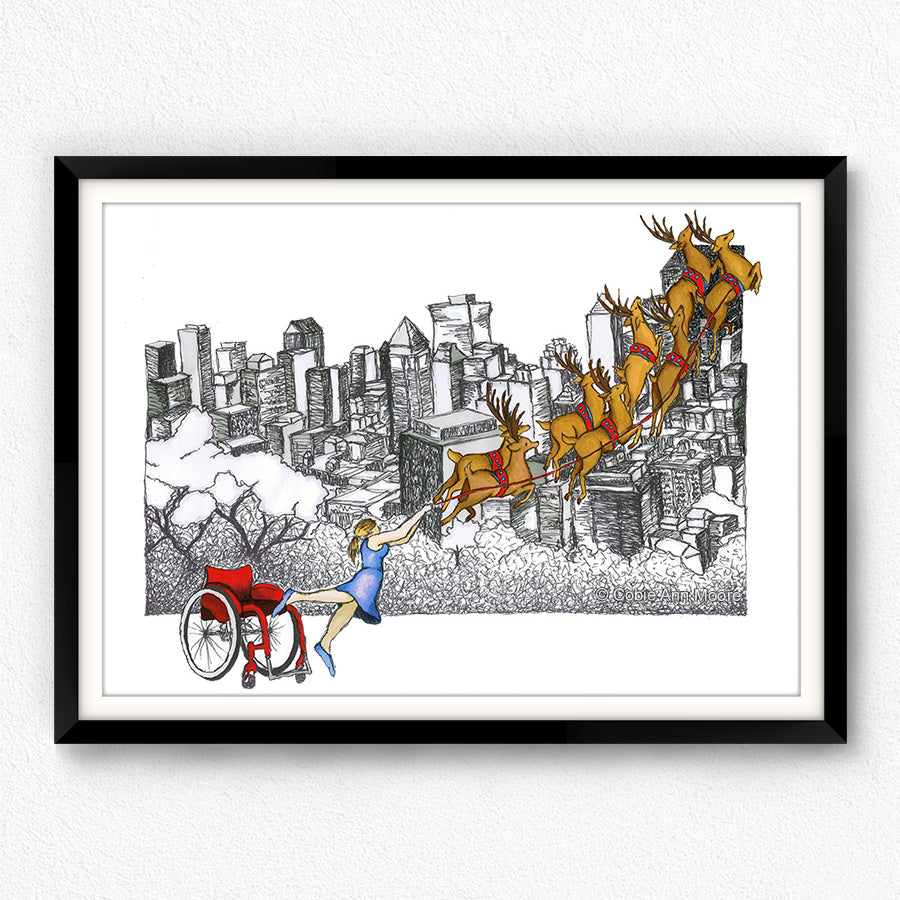 Spinal Cure Christmas Drawing