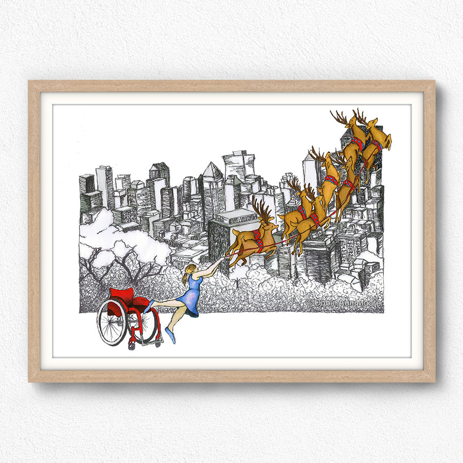 Spinal Cure Christmas Drawing