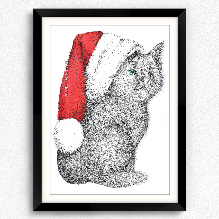 Christmas Kitten
