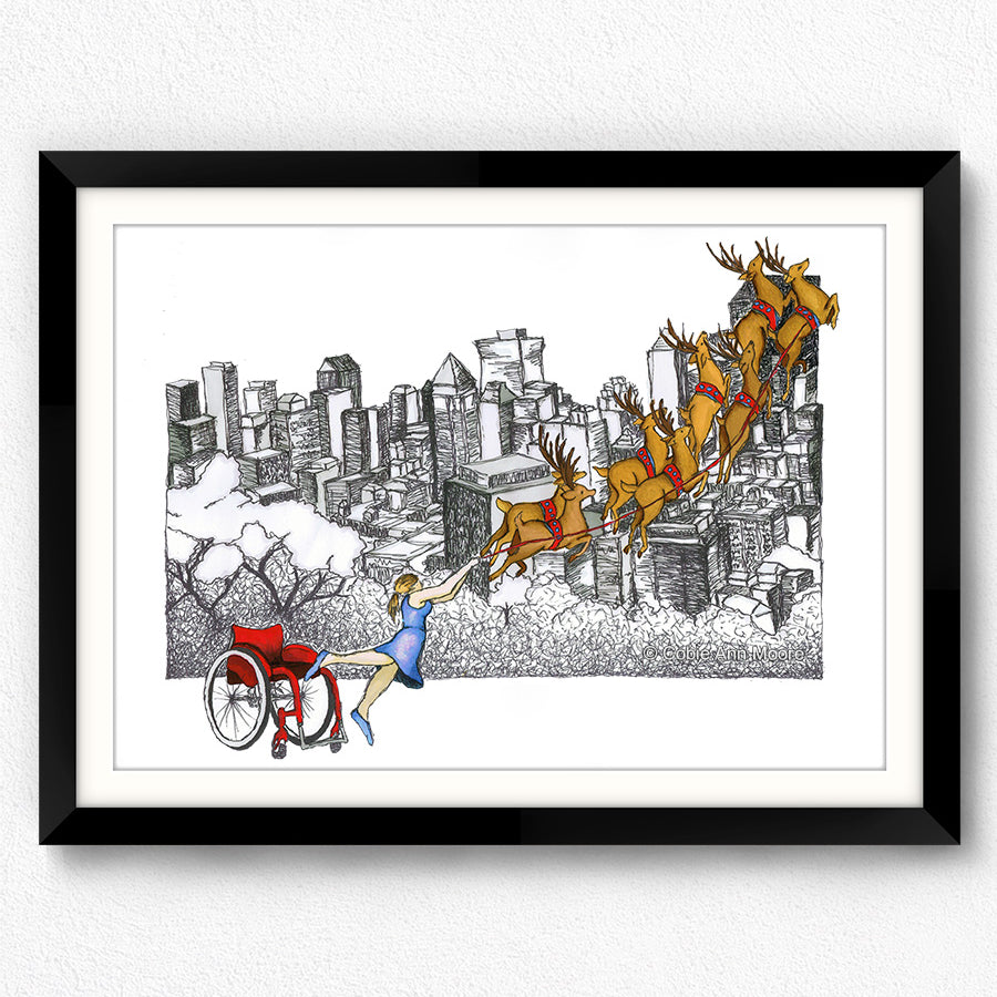 Spinal Cure Christmas Drawing