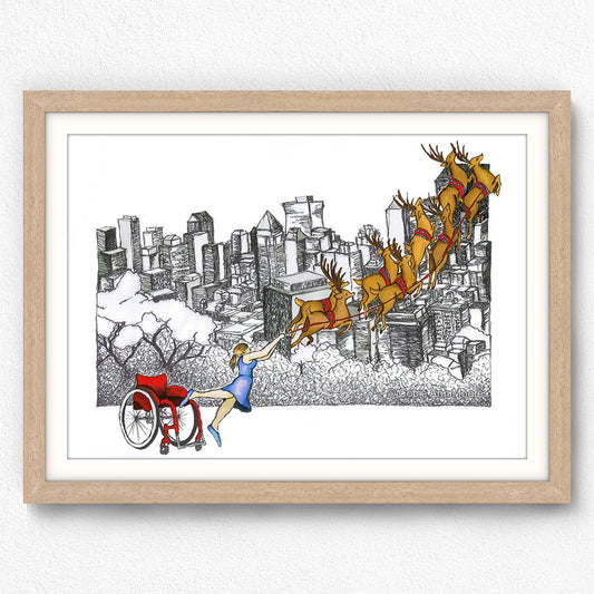 Spinal Cure Christmas Drawing