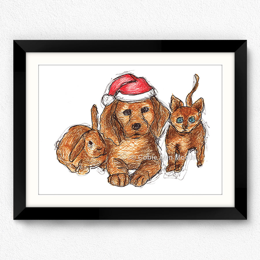 Christmas Baby Animals