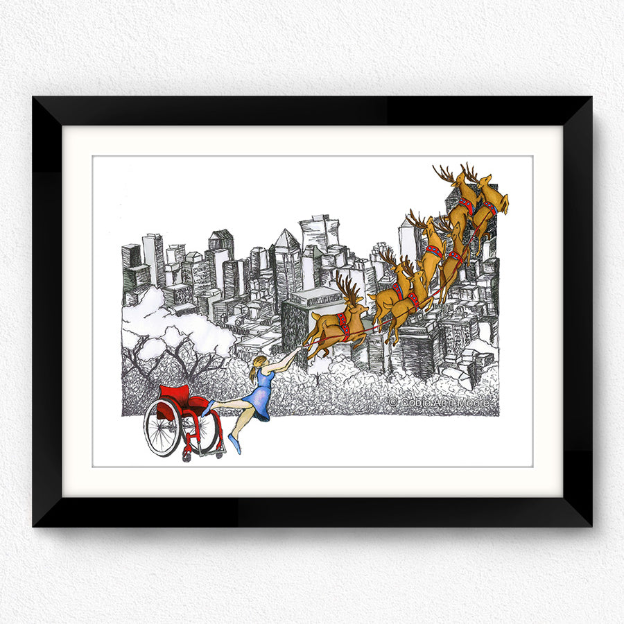 Spinal Cure Christmas Drawing