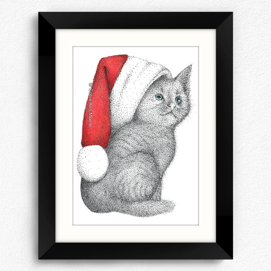 Christmas Kitten