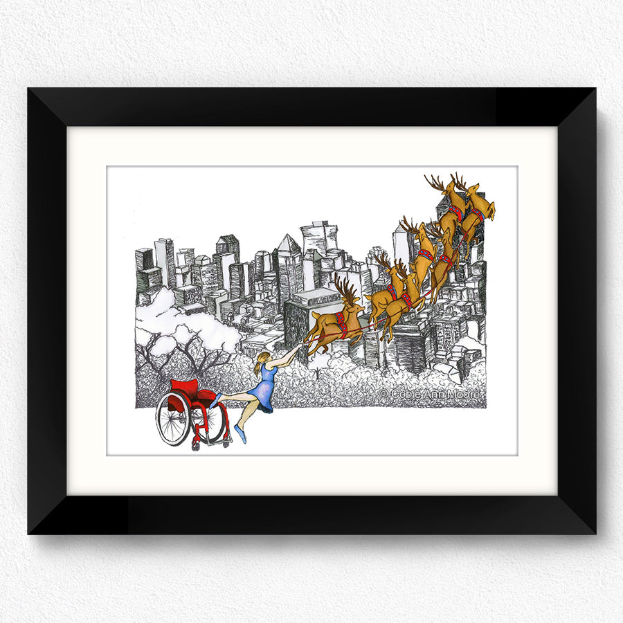 Spinal Cure Christmas Drawing