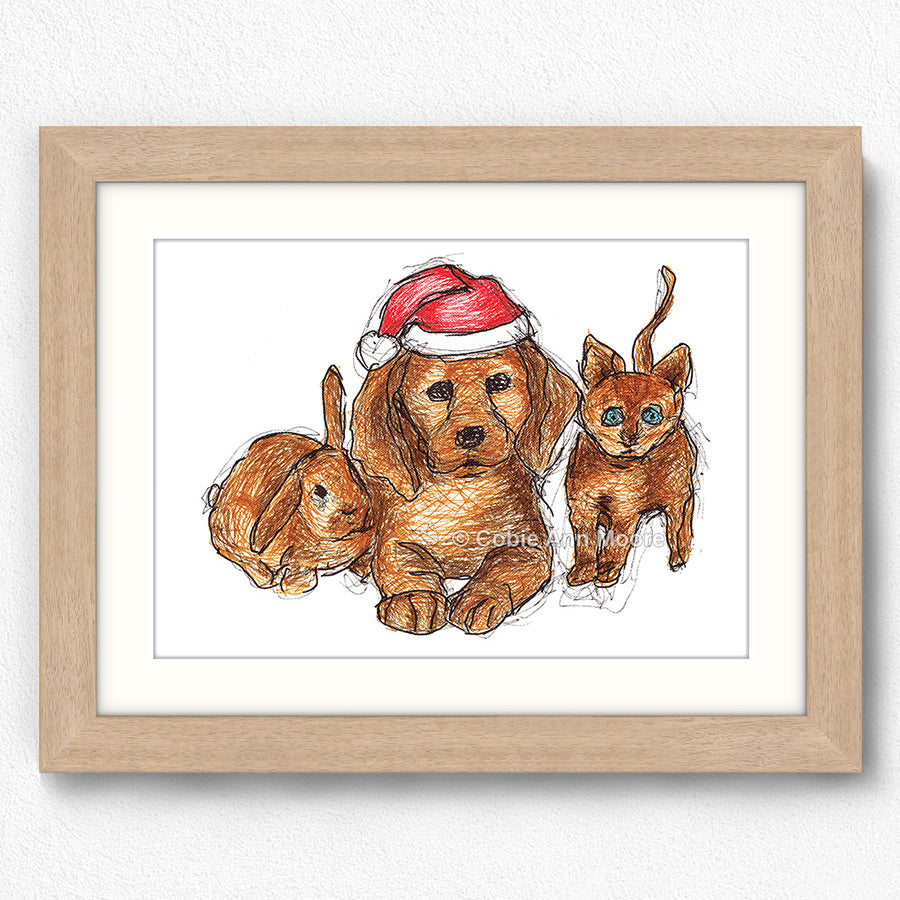 Christmas Baby Animals