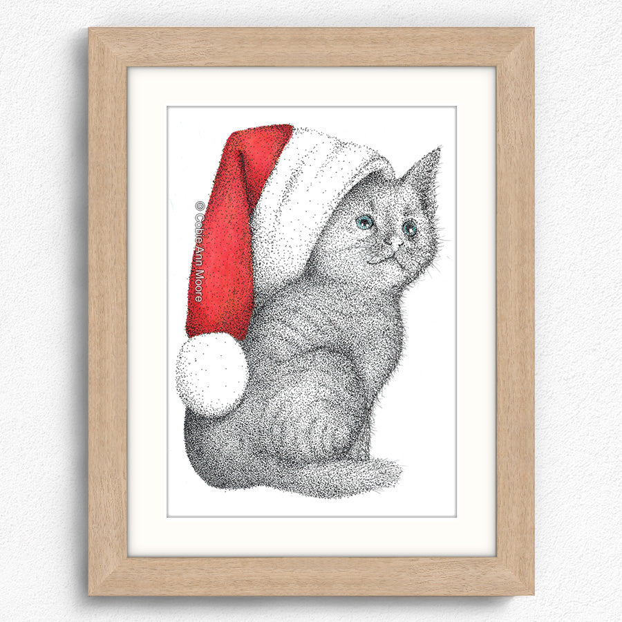 Christmas Kitten