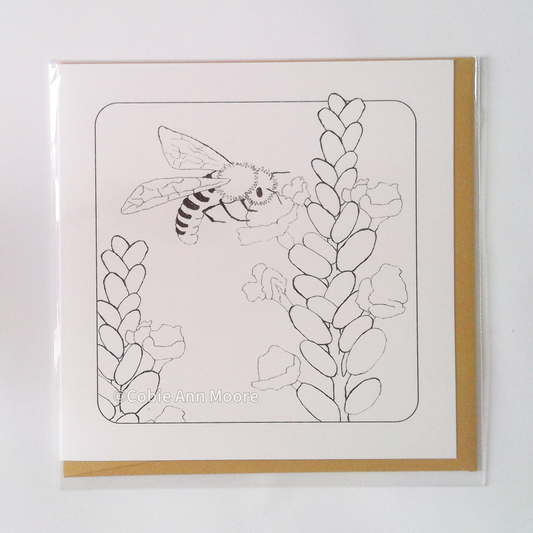 Busy Bee (Colour-In)