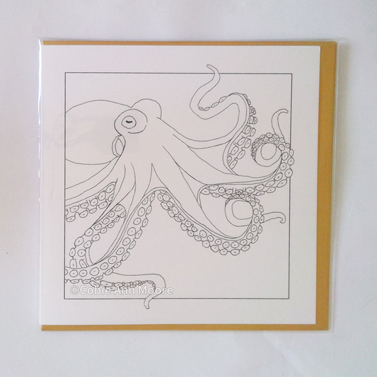 Octopus (Colour-In)