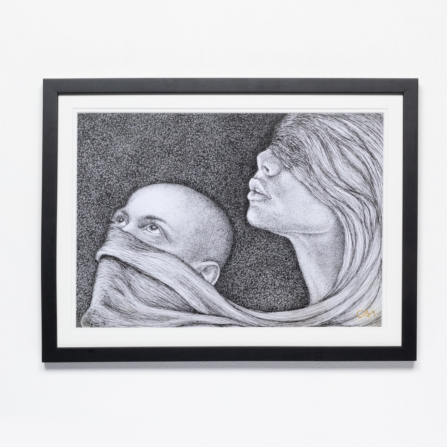 Veiled Communication (Original Artwork)
