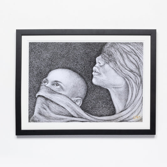 Veiled Communication (Original Artwork)
