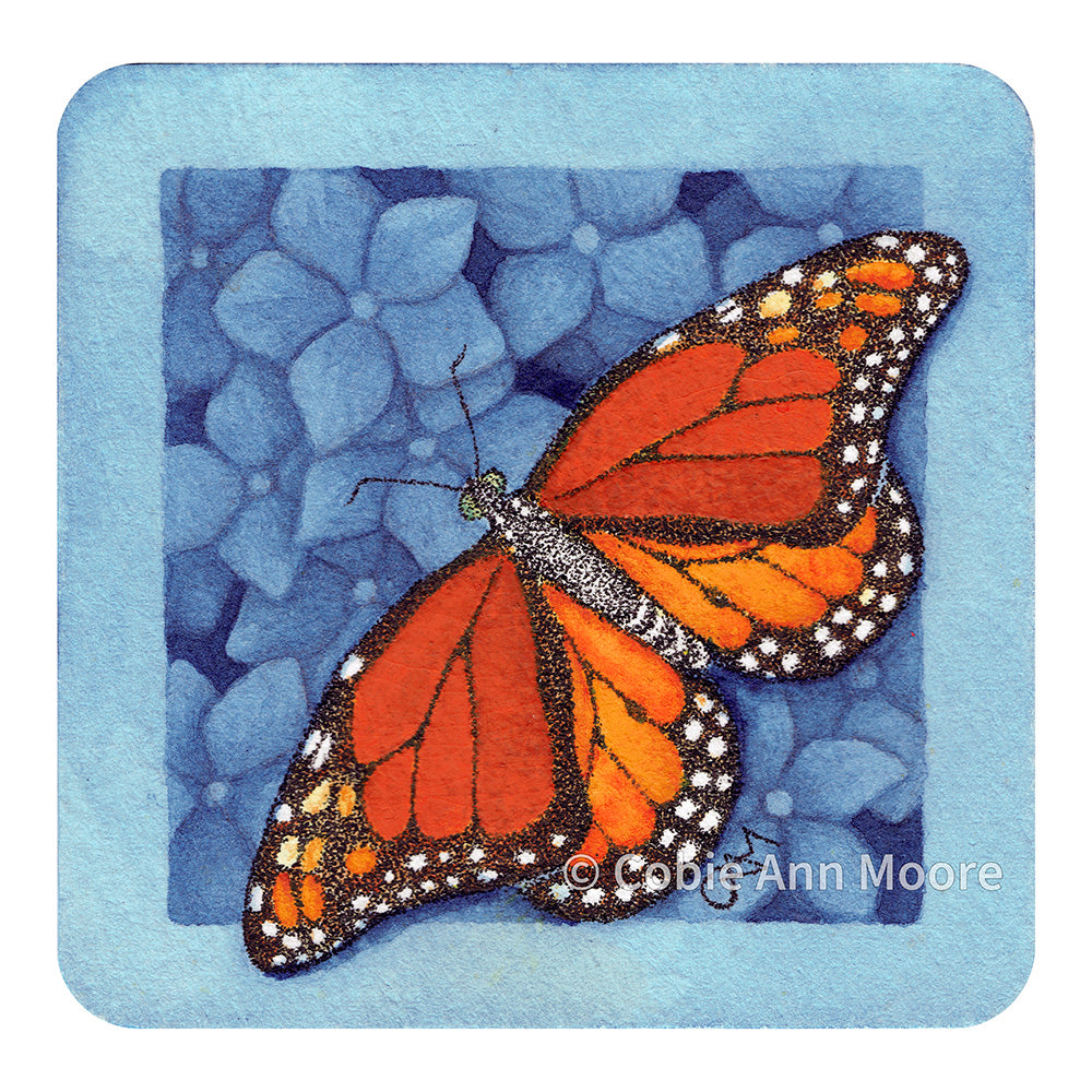 Monarch Butterfly - Male (Mini Print)
