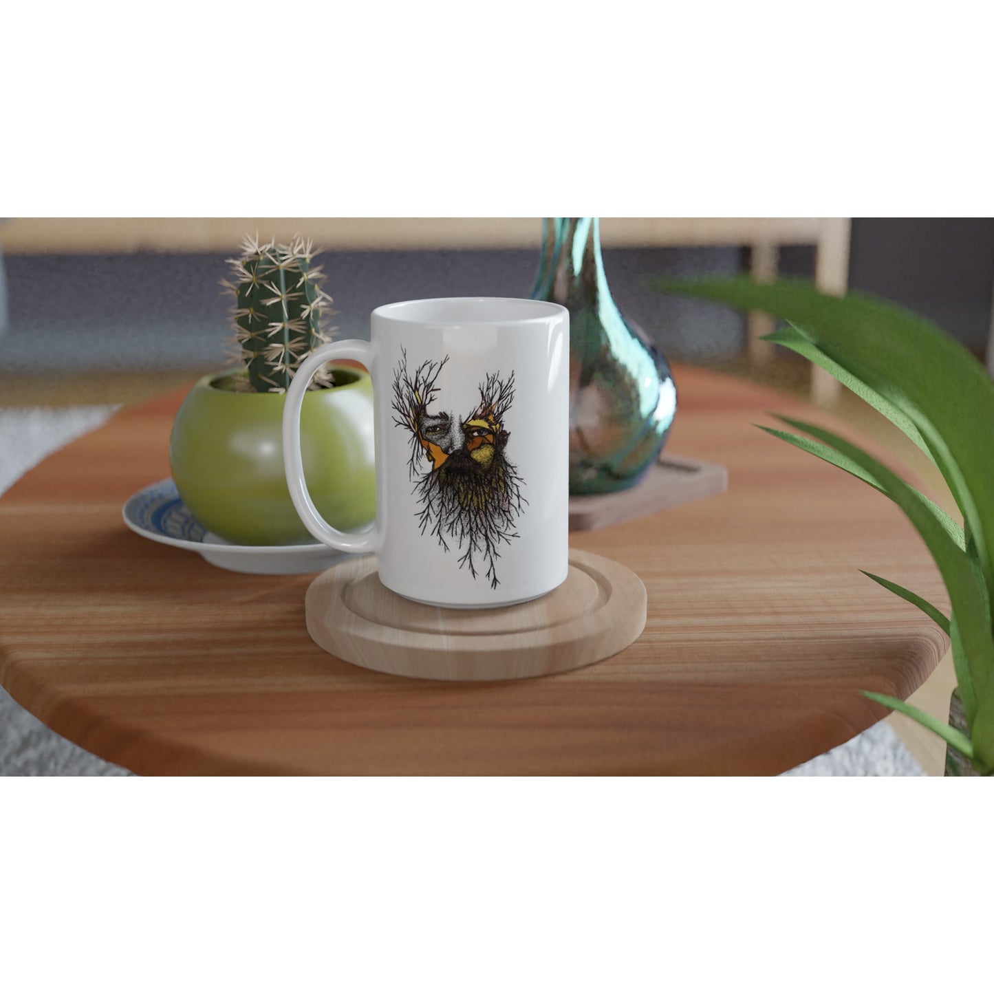 Wild Man Ceramic Mug
