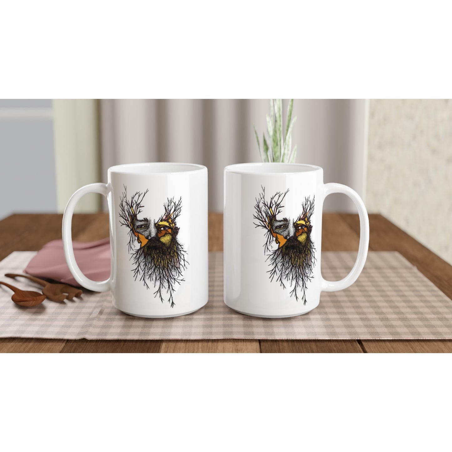Wild Man Ceramic Mug