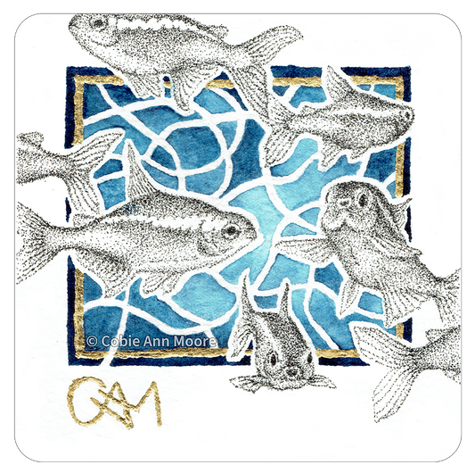 Neon Tetras (Mini Print)