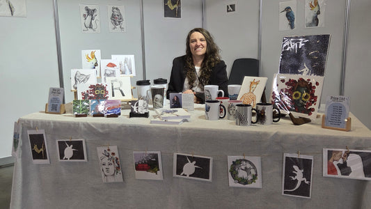 Showcasing my art at the Sydney Disability Expo