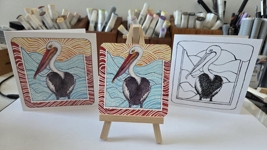 My September mini artwork