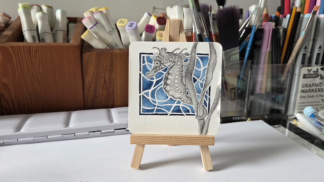 New underwater art series