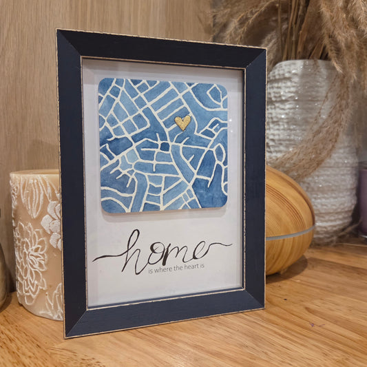 Where The Heart Is (Personalised Artwork)