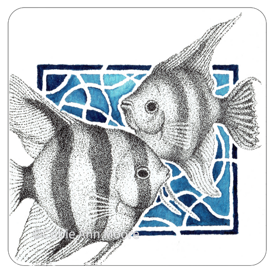 Angelfish (Mini Print)