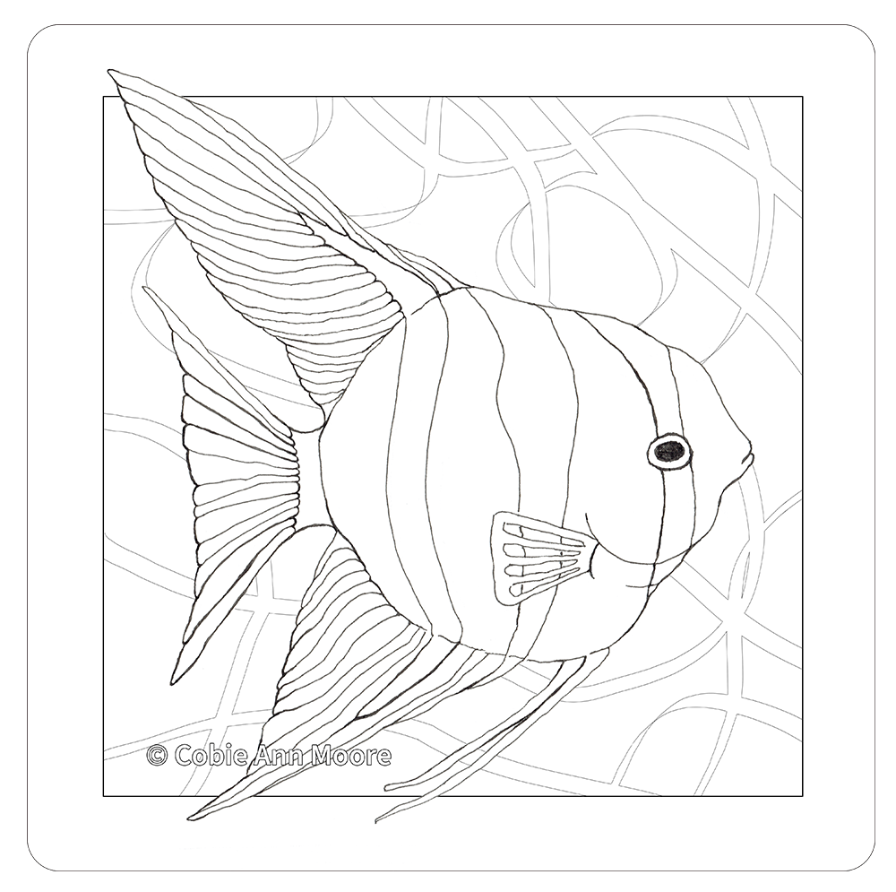 Angelfish (Colour-In)