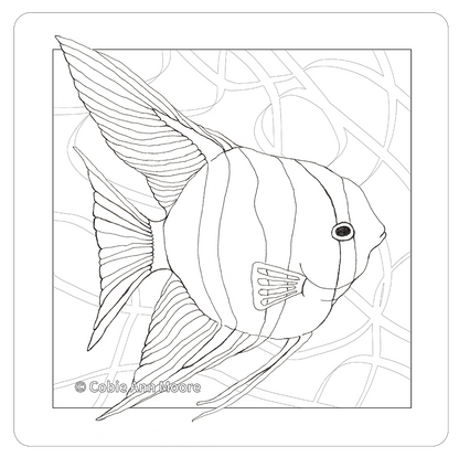 Angelfish (Colour-In)