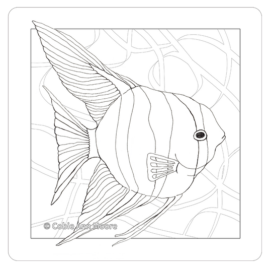 Angelfish (Colour-In)