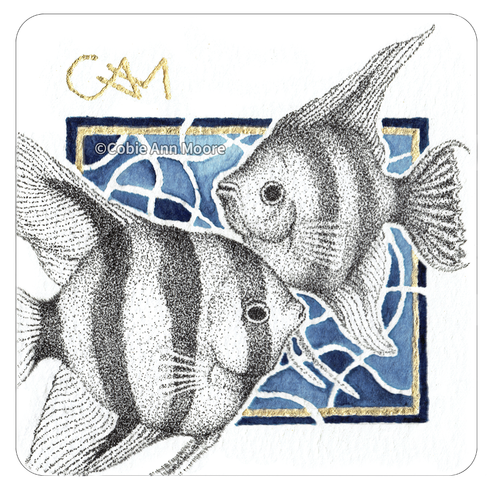 Angelfish (Mini Print)