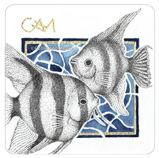 Angelfish (Mini Print)