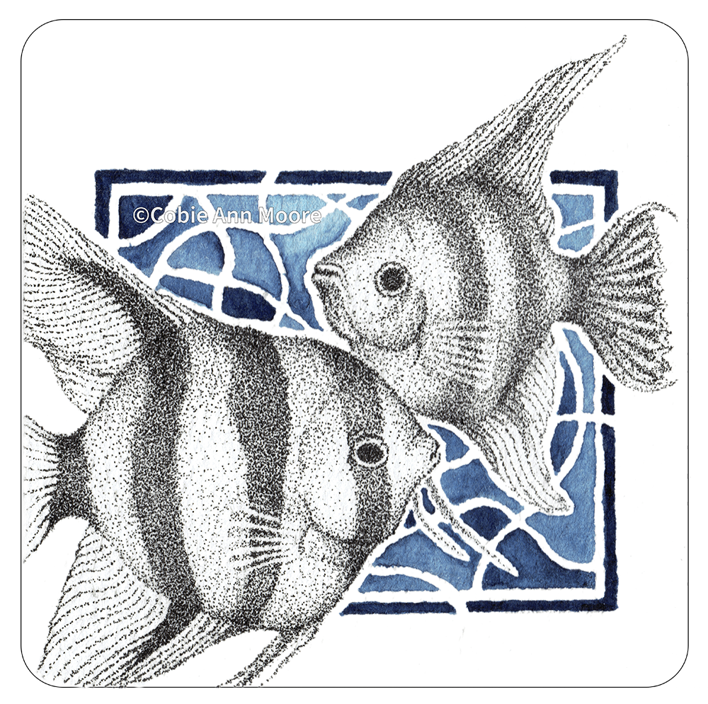 Angelfish (Mini Print)