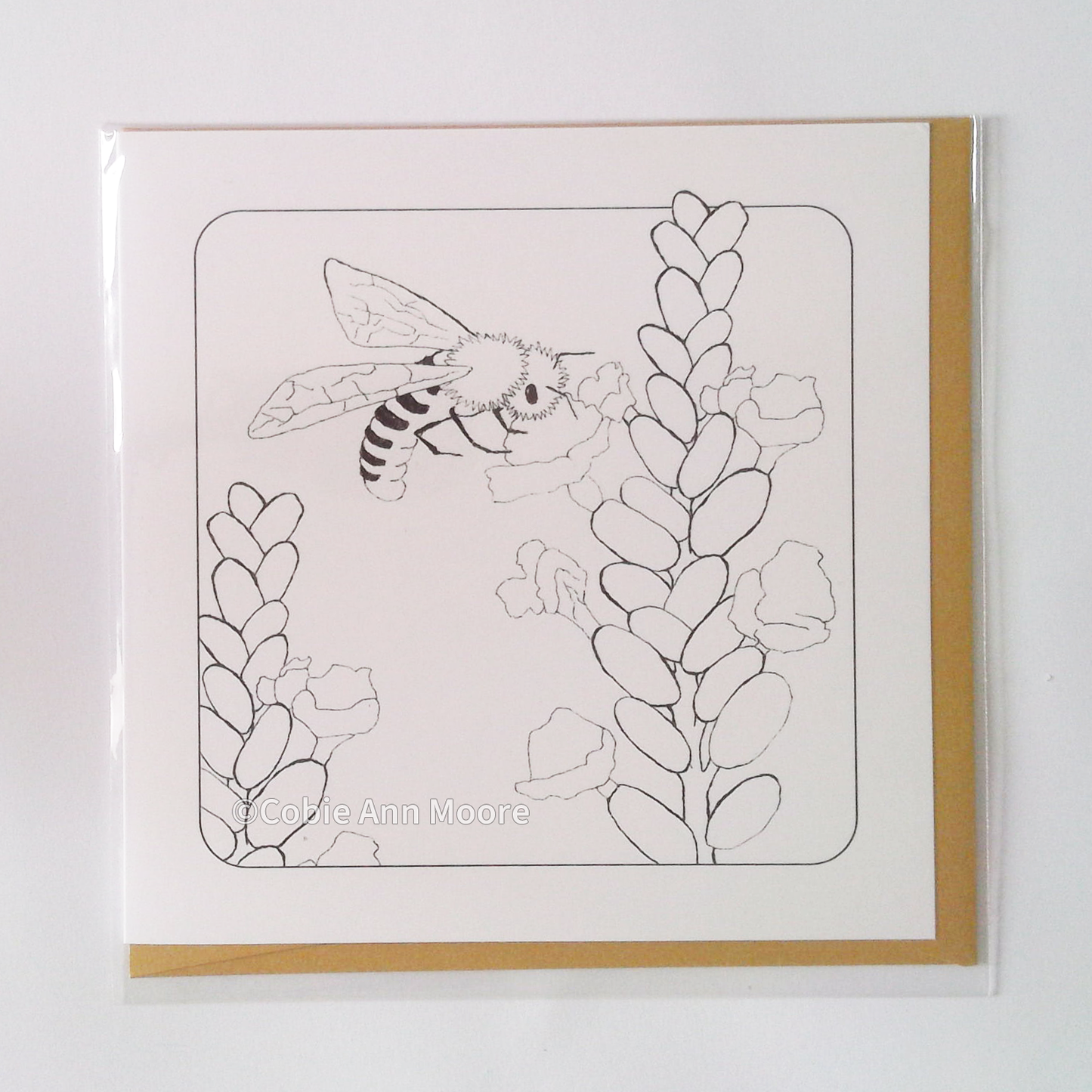 Busy Bee (Colour-In)