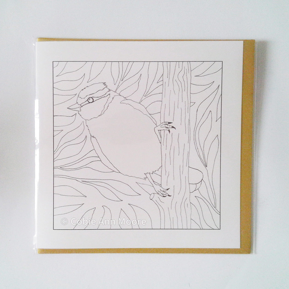 Blue Tit (Colour-In)
