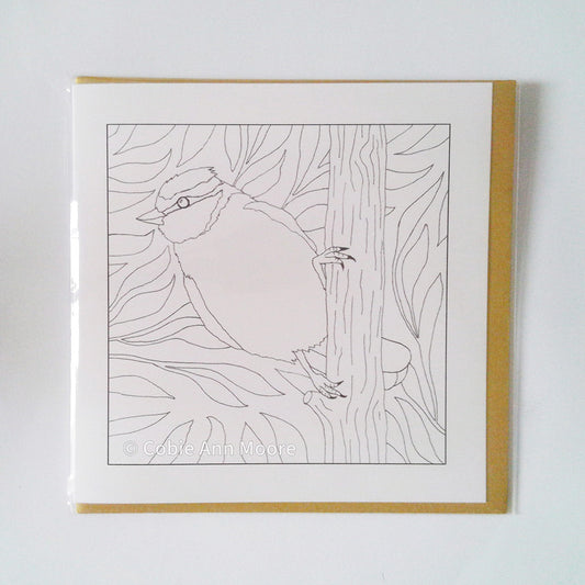 Blue Tit (Colour-In)