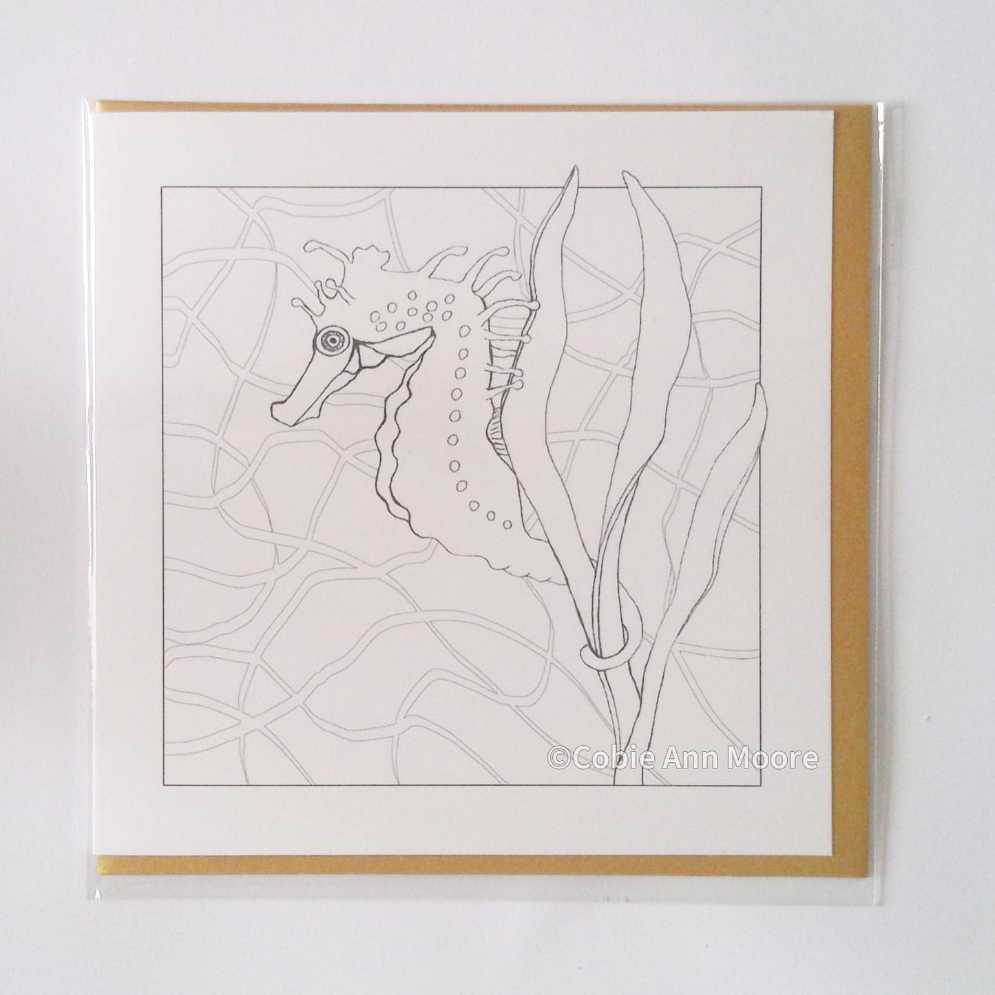 Seahorse (Colour-In)