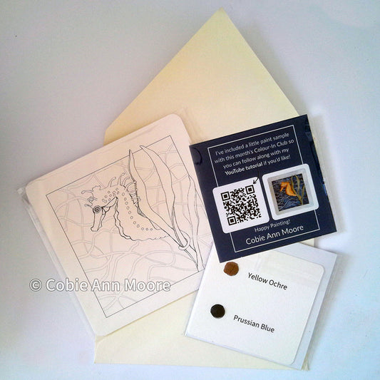 Seahorse (Colour-In)