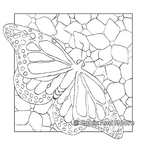 Butterfly (Colour-In)
