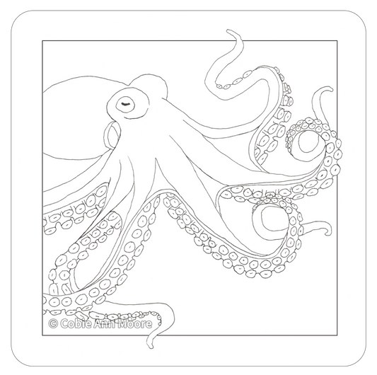 Octopus (Colour-In)