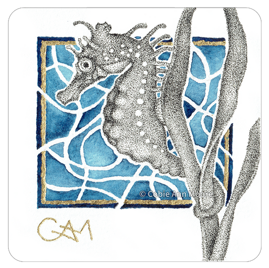 Seahorse (Mini Print)
