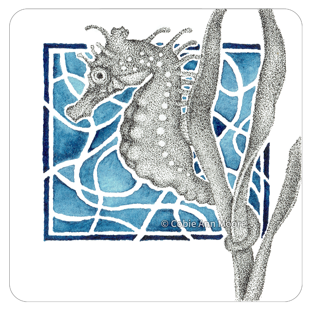 Seahorse (Mini Print)