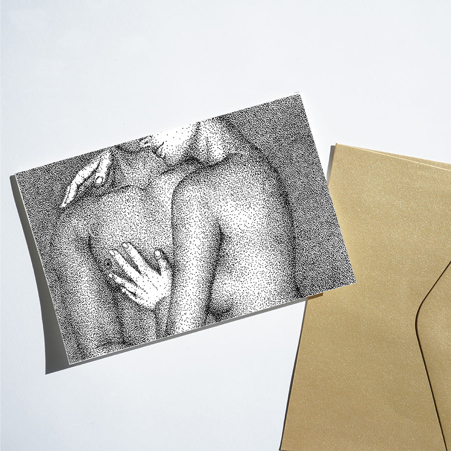 Lovers' Embrace Cards