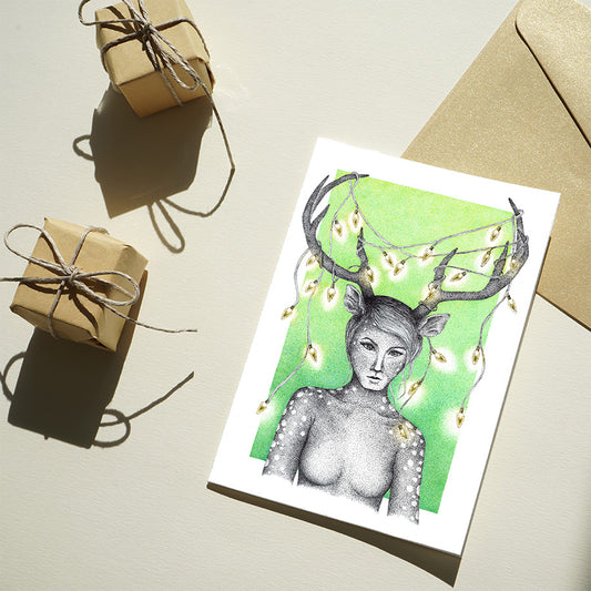 Radiant Reindeer (Christmas Cards)
