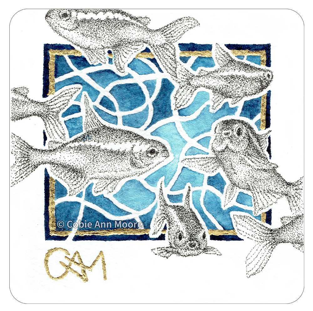 Neon Tetras (Mini Print)