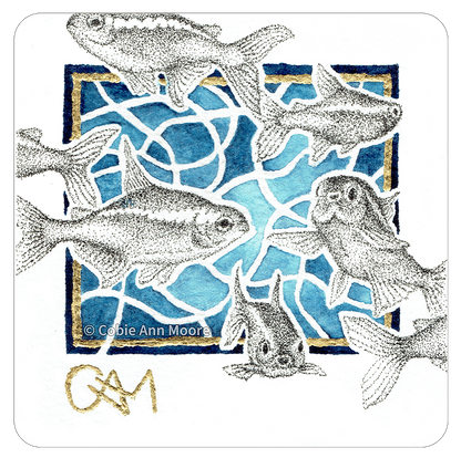 Neon Tetras (Mini Print)